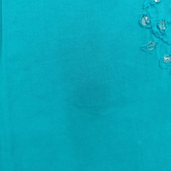 Tommy Hilfiger Embroidered 3/4 Sleeve Plus Size Tunic Blouse Cotton 14 Womens - Picture 6 of 11